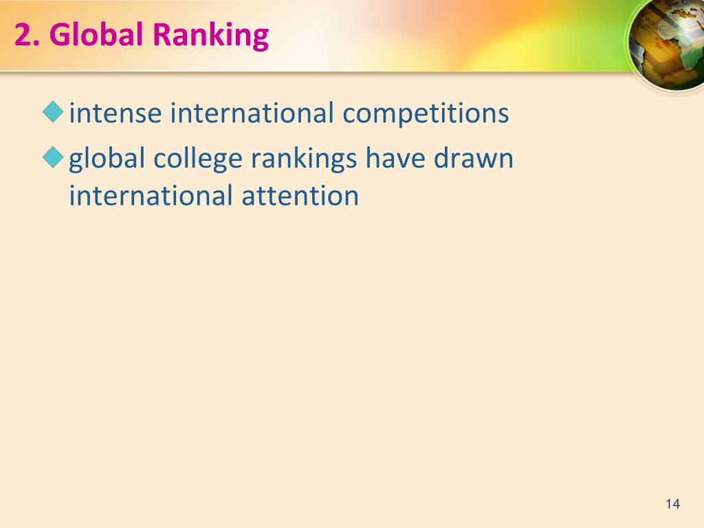 PPT - INTERNATIONAL TREND ON UNIVERSITY RANKINGS AND ITS IMPACT ON ...