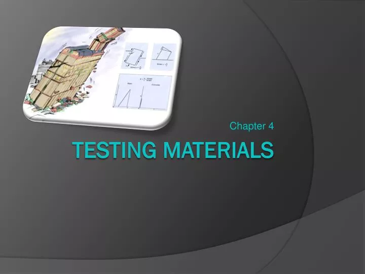 PPT Testing Materials PowerPoint Presentation, free download ID2378691