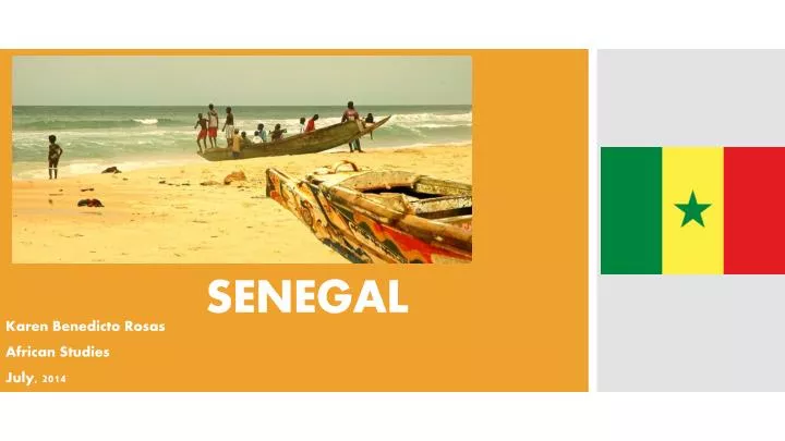 PPT - SENEGAL PowerPoint Presentation, free download - ID:2378894
