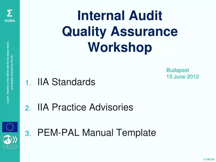 Iia quality assessment review Iia quality assessment review