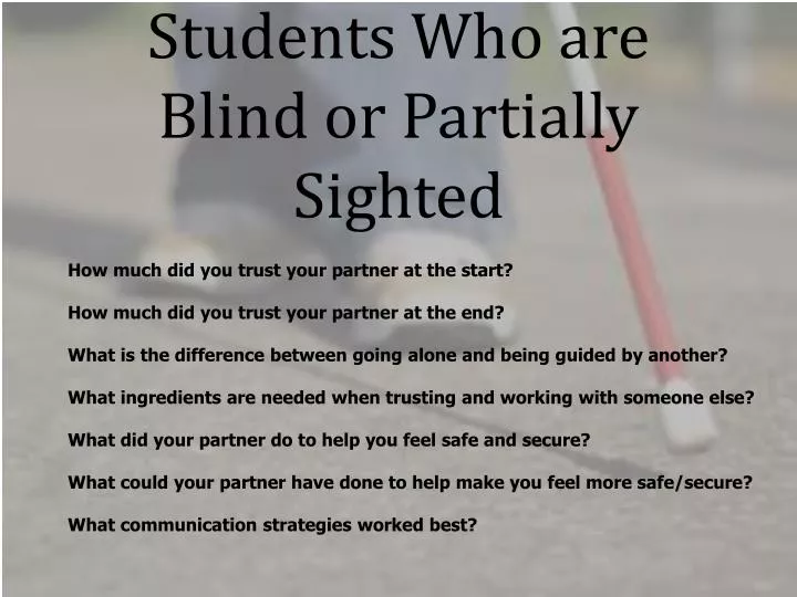 Partially sighted meaning examples at miles beaulieu blog