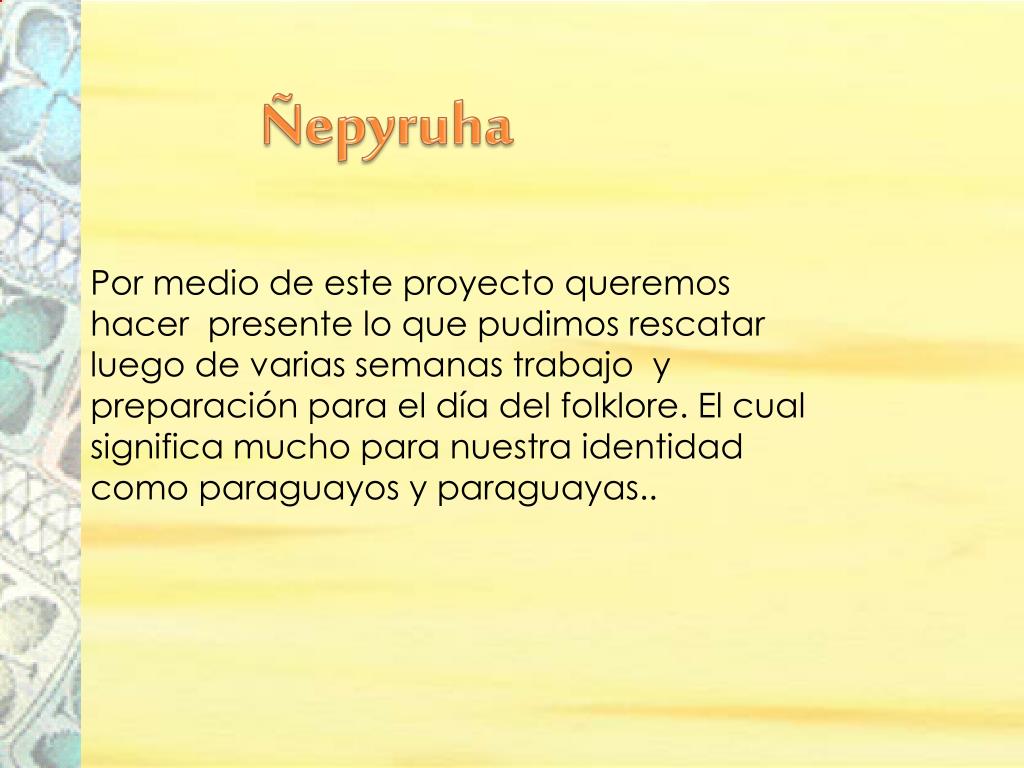 MITOS Y LEYENDAS DEL PARAGUAY : TAU & KERANA La cultura de los guaraníes es  rica en mitos y leyenda, en especial..