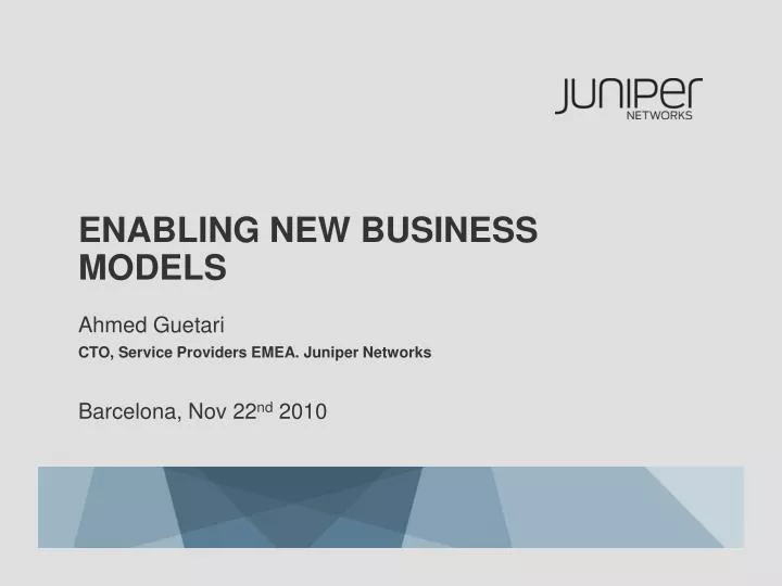 enabling new business models n.