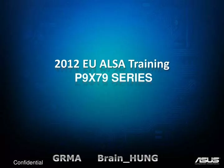 2012 eu alsa training p9x79 series n.