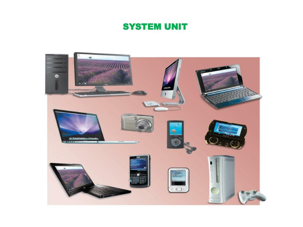 Ppt Components Of The System Unit Powerpoint Presentation Free
