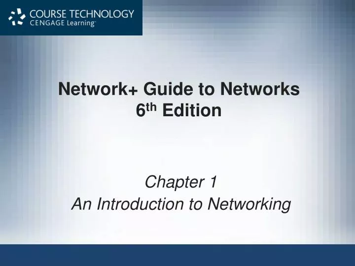 Network Guide to Networks