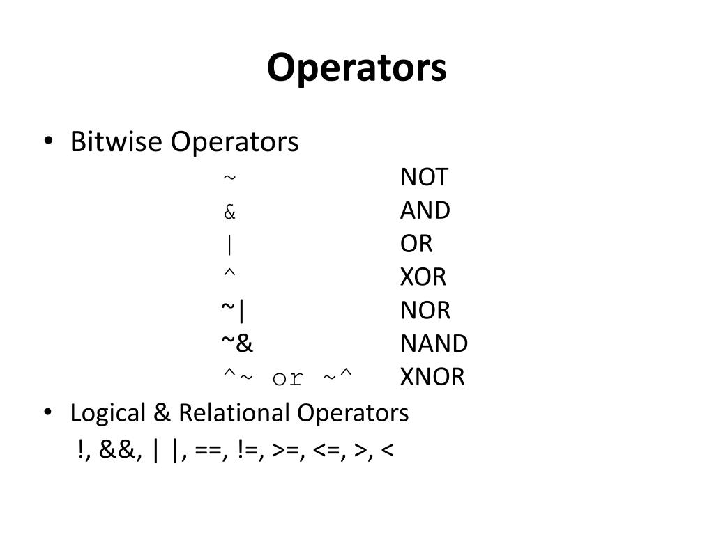 PPT - Verilog Intro: Part 1 PowerPoint Presentation, free download - ID ...