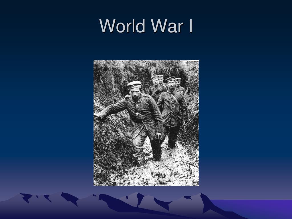 PPT - World War I PowerPoint Presentation, free download - ID:2384822