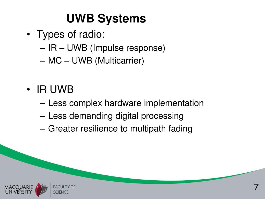 PPT - Proposed Ultra Wideband for Implant Wireless Body Area Network ...