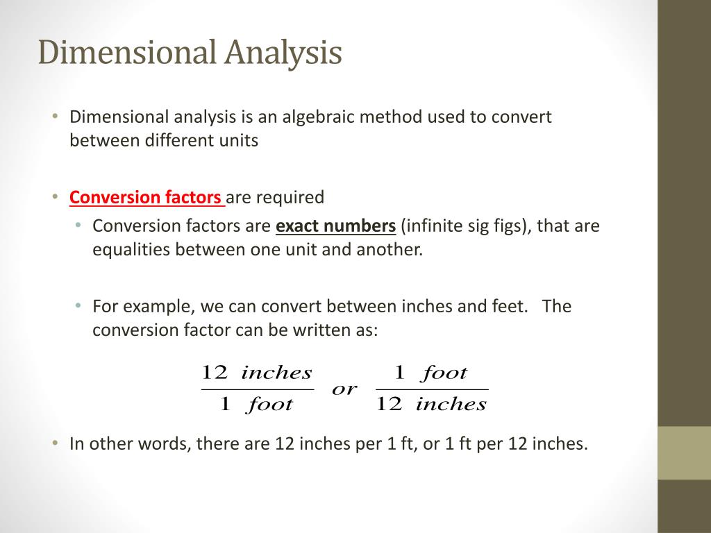 Dimensional Analysis Definition, Method & Examples - Video