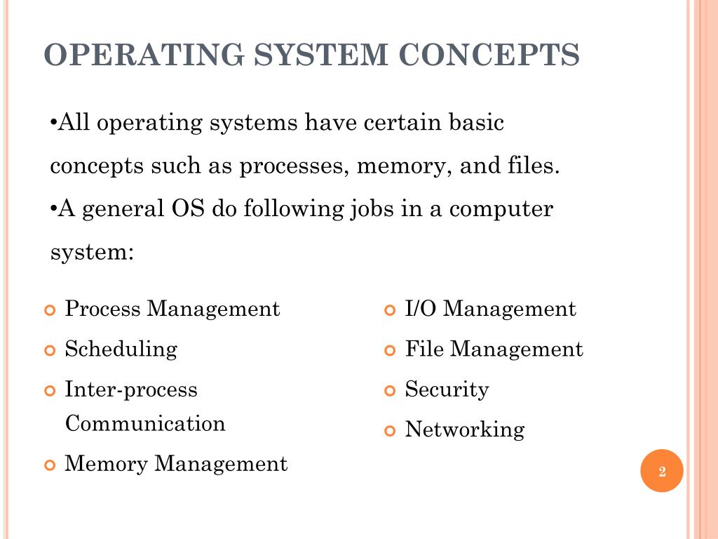 PPT - OPERATING SYSTEM PowerPoint Presentation, free download - ID:2385620