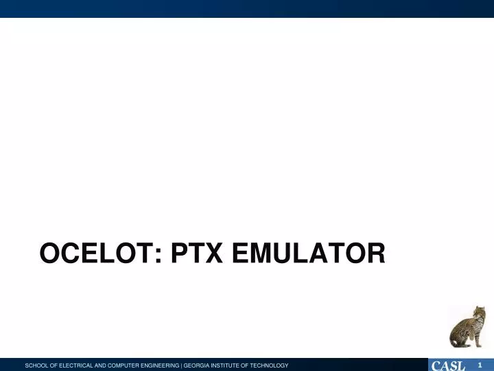 ocelot cuda emulator