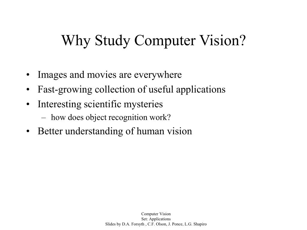 computer vision thesis