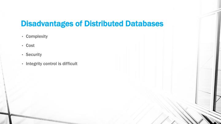 PPT - Distributed Database PowerPoint Presentation - ID:2387030