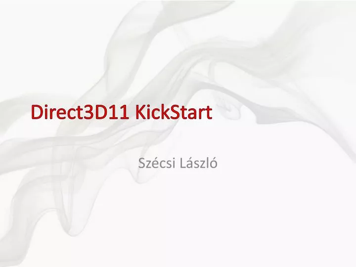 Ppt Direct3d11 Kickstart Powerpoint Presentation Free Download Id Ppt Direct3d11 Kickstart Powerpoint Presentation Free Download Id