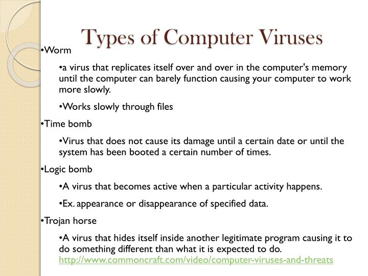 PPT - Computer Viruses and Threats PowerPoint Presentation - ID:2387574