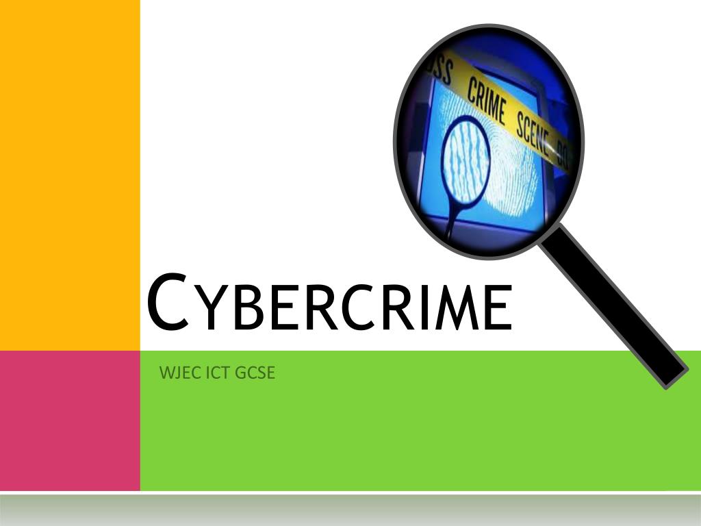 visual presentation about cybercrime