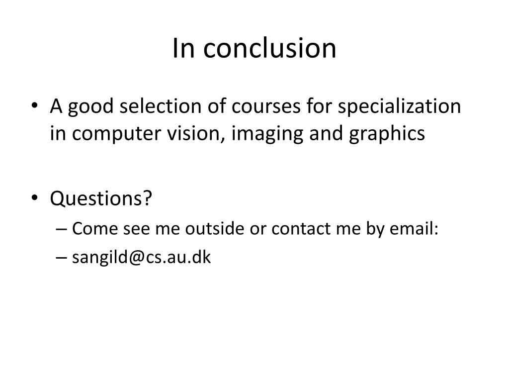 PPT - Computer Graphics and Scientific Computing PowerPoint ...