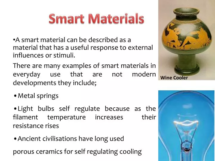 PPT - Smart Materials PowerPoint Presentation, free download - ID:2388265