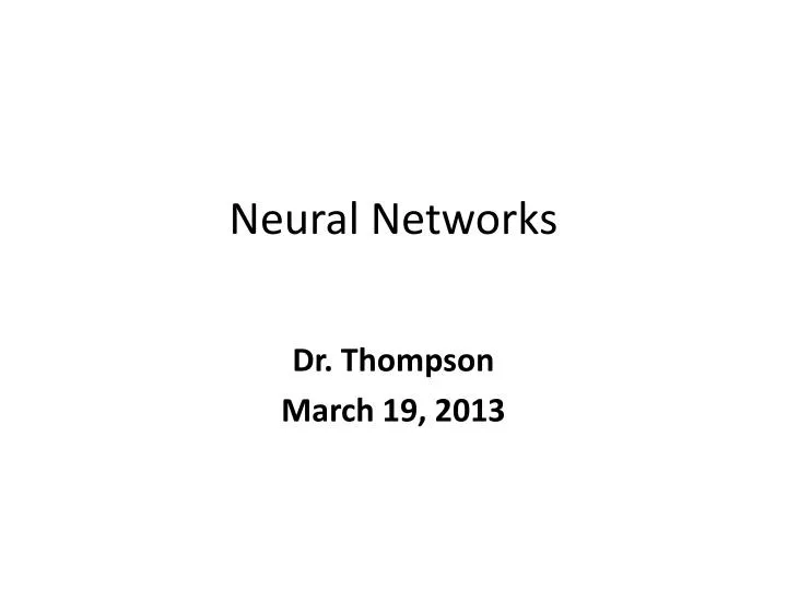 neural networks n.