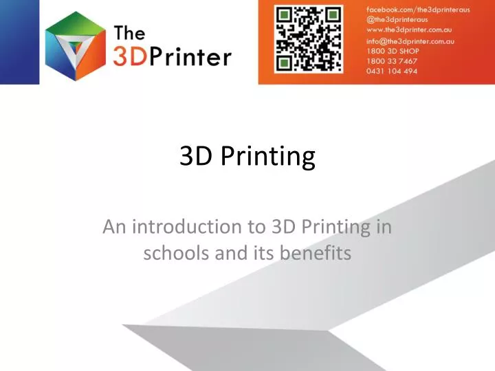 PPT - 3D Printing N