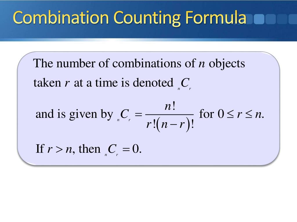 PPT Basic Combinatorics PowerPoint Presentation, free download ID