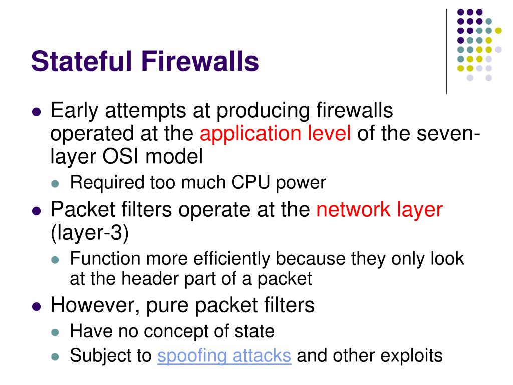 what is a stateful firewall what is a stateful firewall