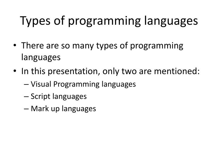 PPT - Programming Paradigms and languages PowerPoint Presentation - ID ...