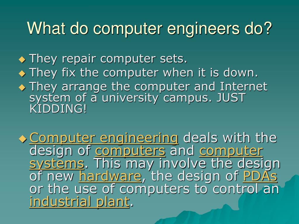 speech on computer engineering