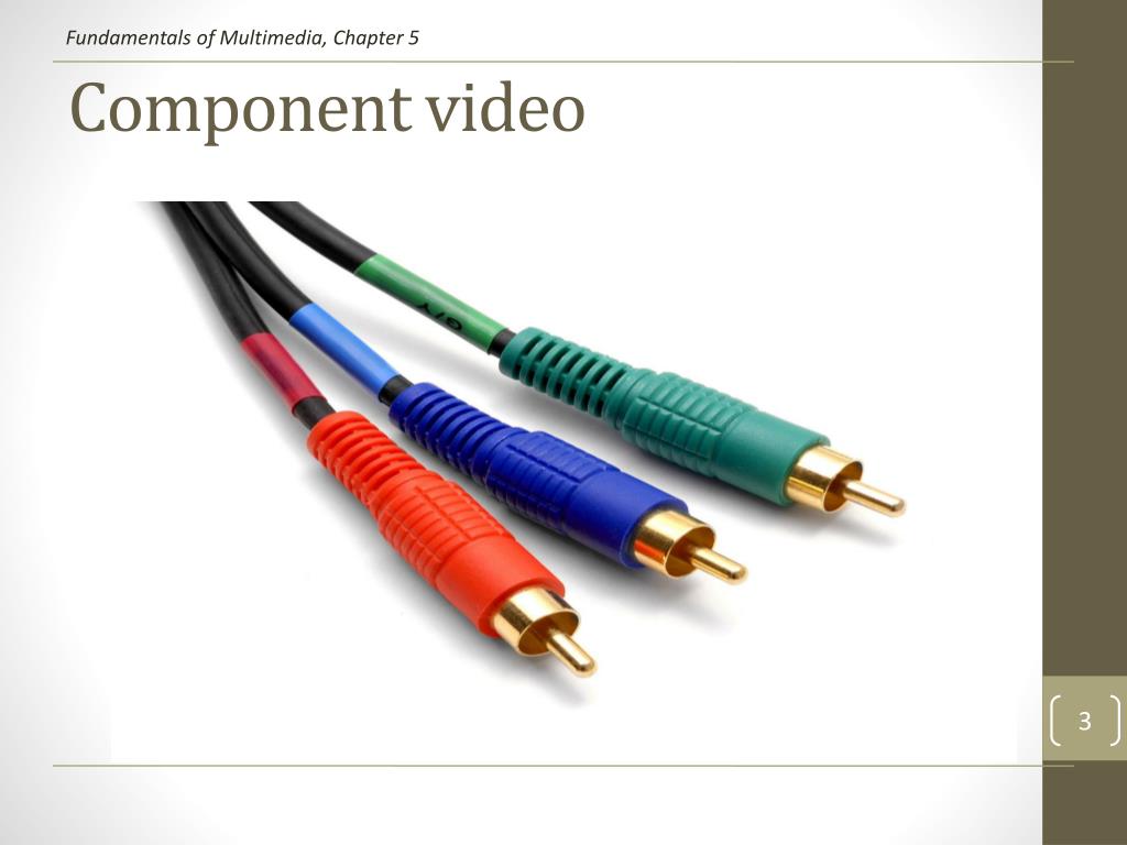 V component. Component Video iphone.