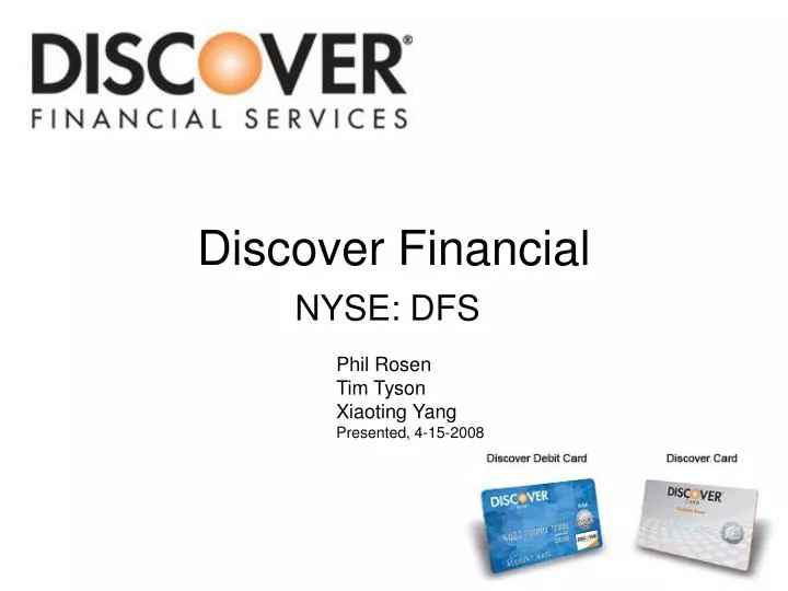 PPT Discover Financial PowerPoint Presentation, free download ID