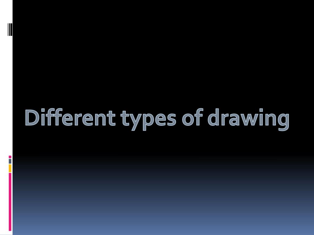 types of drawing powerpoint presentation