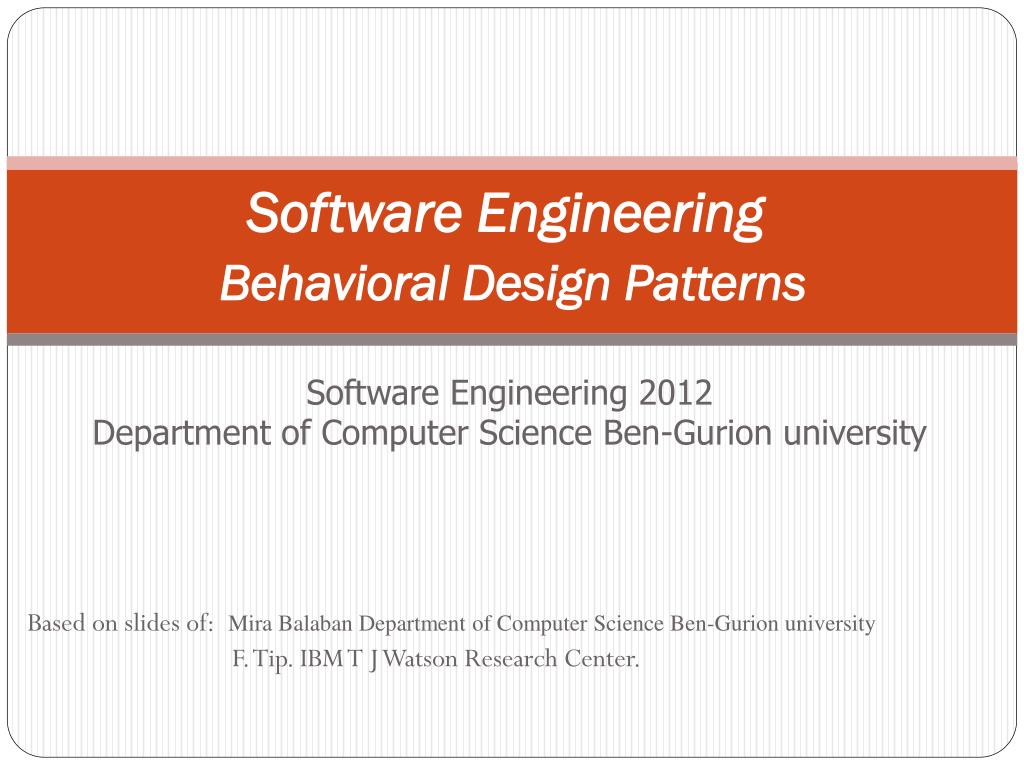 design patterns in software engineering
