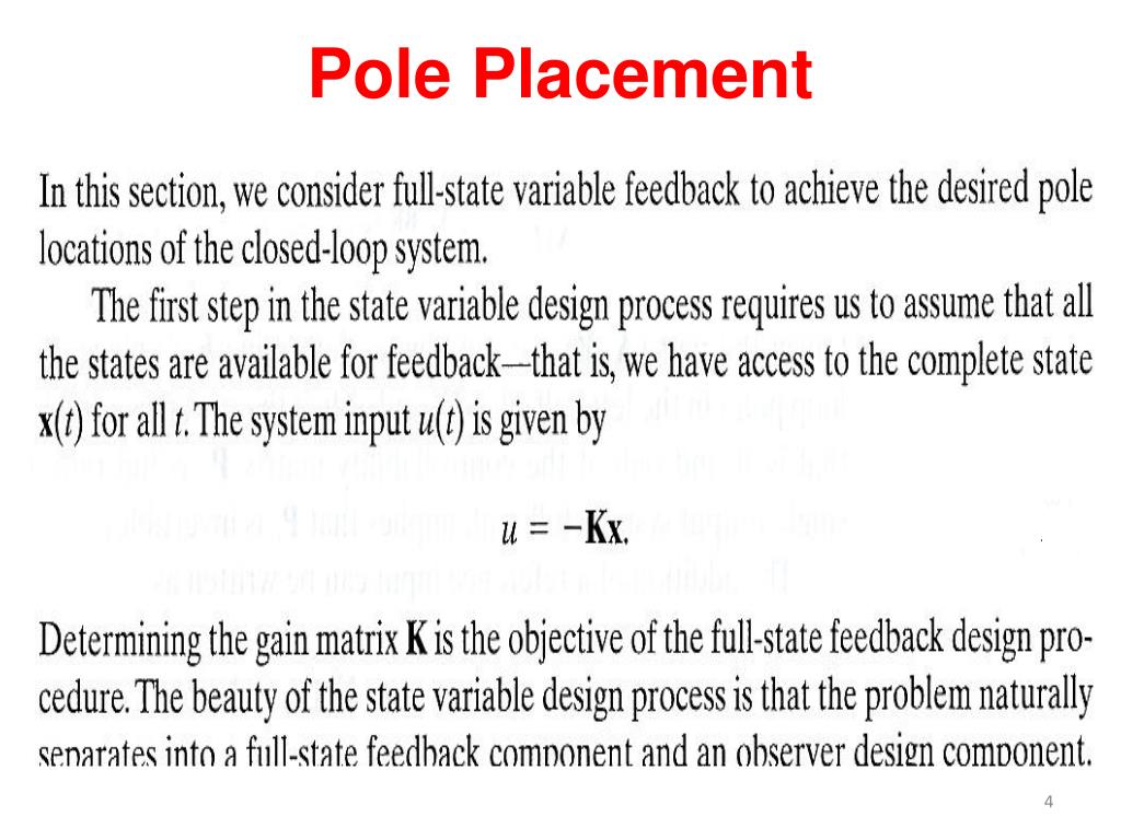 pole placement wiki