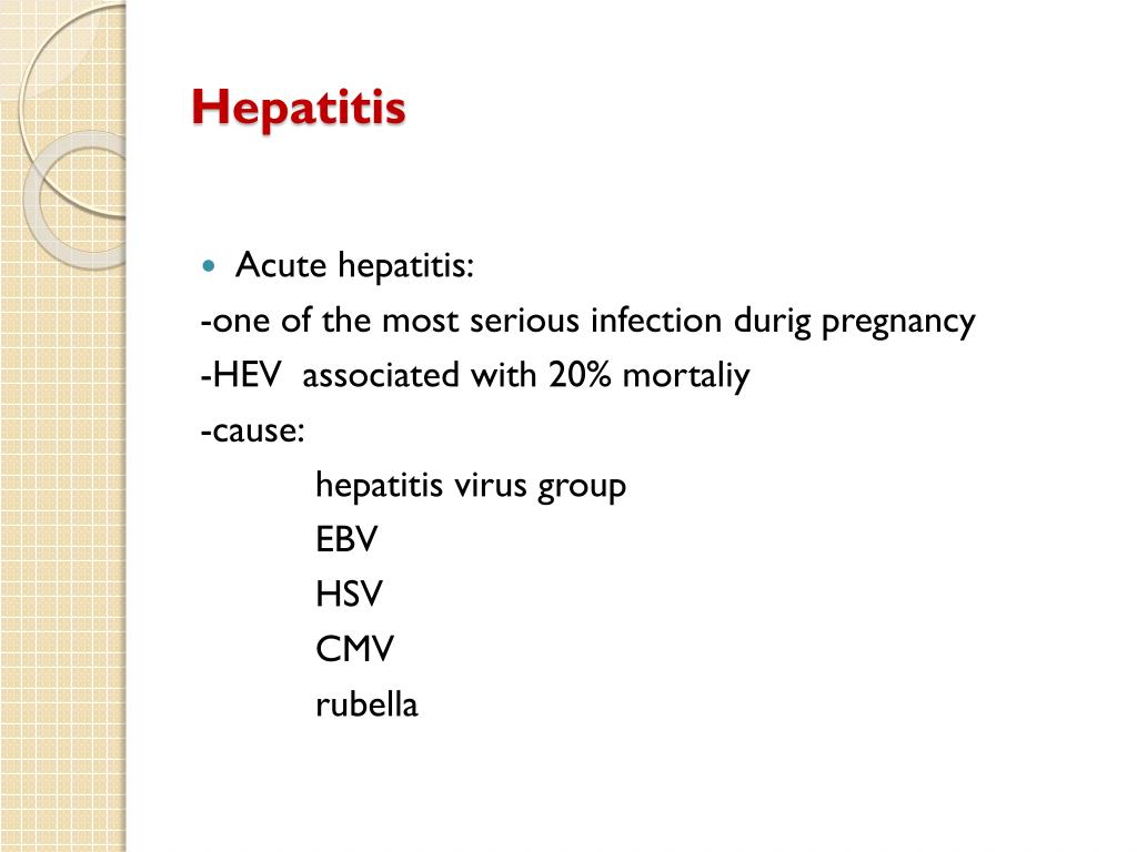 PPT - PREGNANCY AND INFECTIOUS DISEASE PowerPoint Presentation - ID:2395437