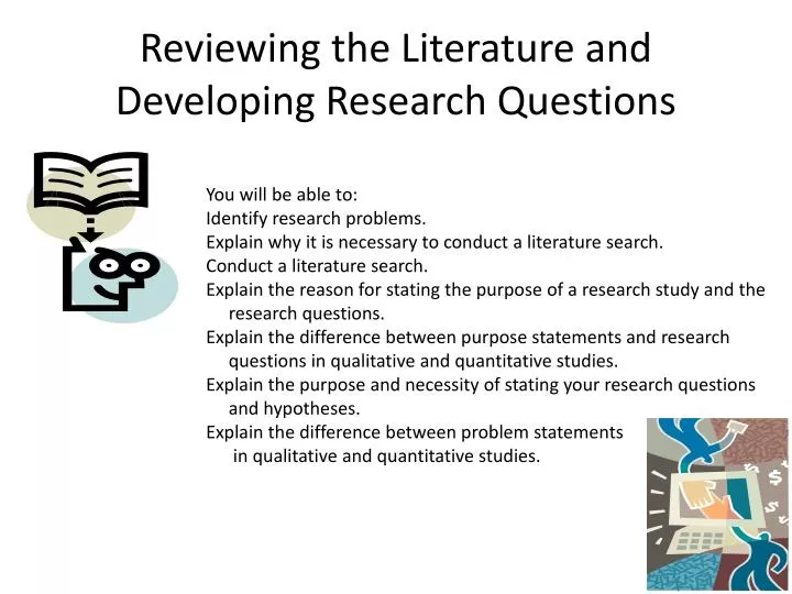 research questions literature