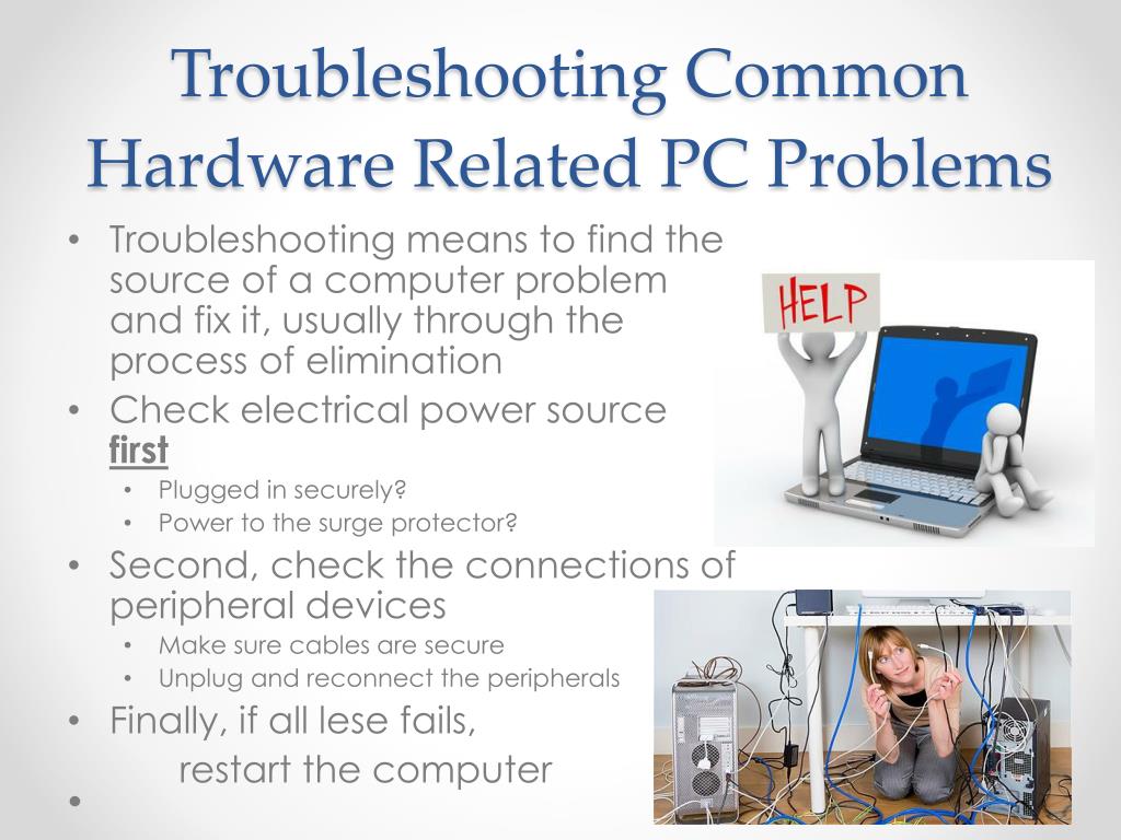 computer troubleshooting ppt presentation