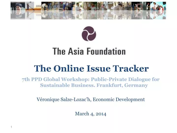 ppt the online issue tracker powerpoint presentation id 2397219