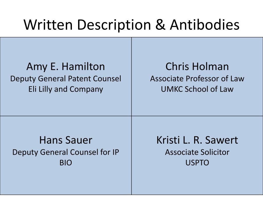PPT Patenting Antibodies and Antibody Patents PowerPoint Presentation