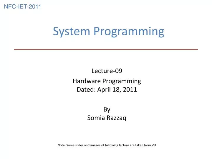 PPT - System Programming PowerPoint Presentation, free download - ID ...