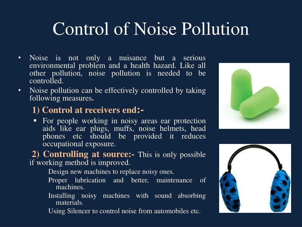 noise pollution control in industries noise pollution control in industries