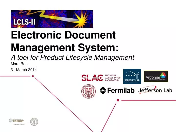 electronic document management system n.