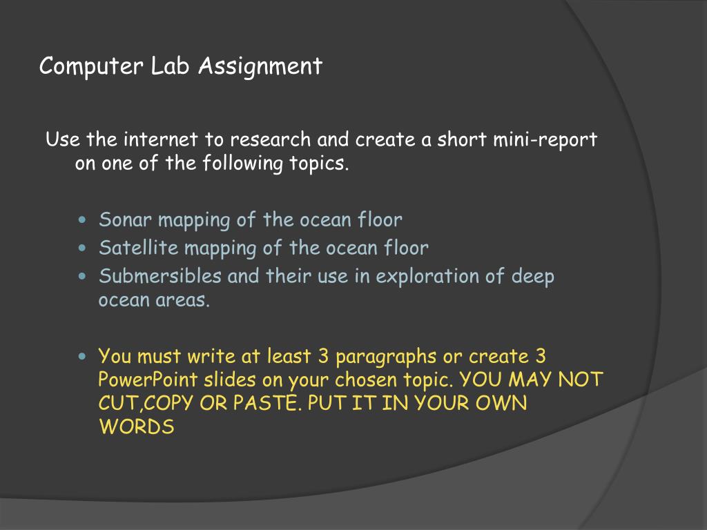 Ppt Earth Science 14 1 The Vast World Ocean Powerpoint
