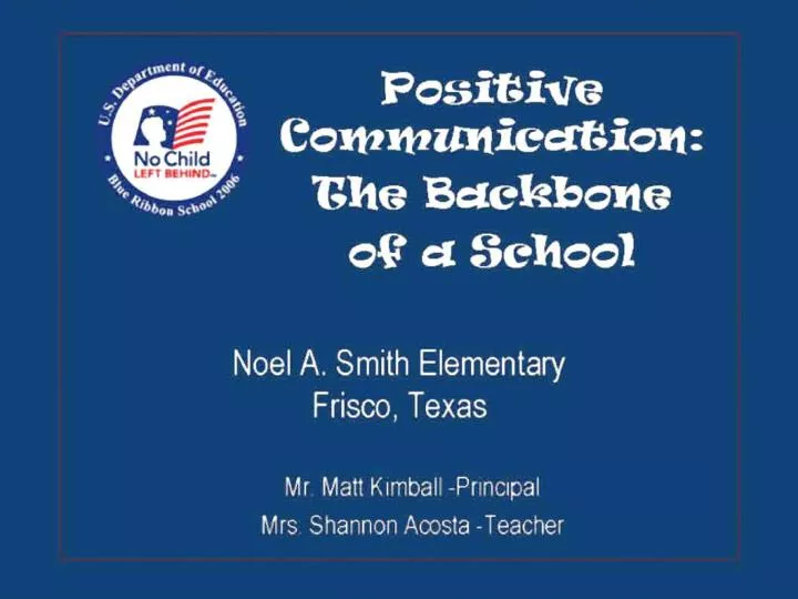 PPT - School Facts of Noel A. Smith Elementary PowerPoint Presentation - ID:2403395