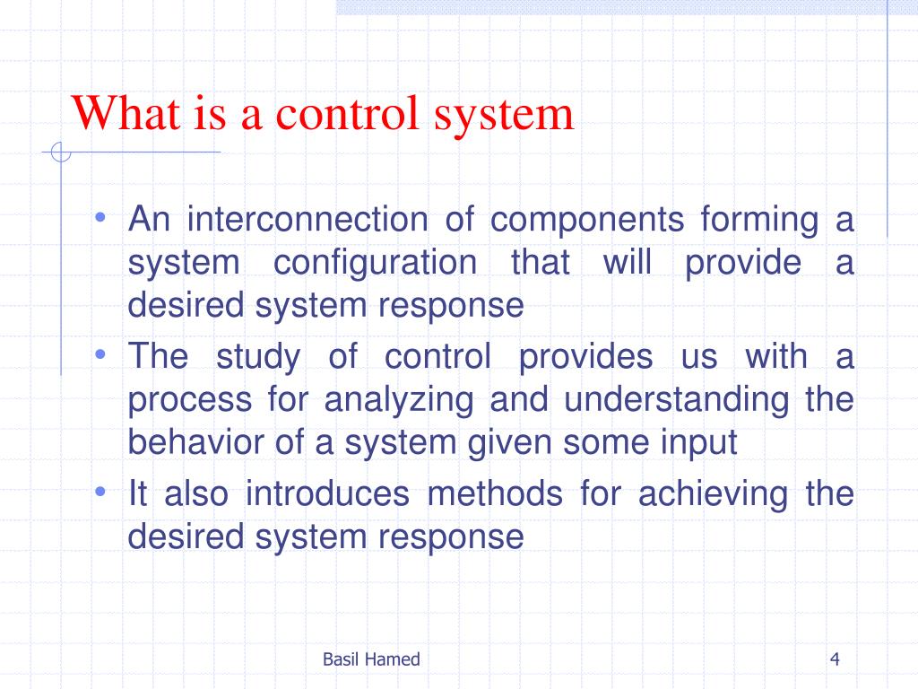 PPT Control Systems PowerPoint Presentation, free download ID2403746
