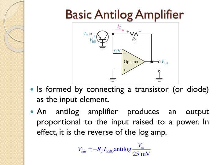 PPT - CHAPTER 3: SPECIAL PURPOSE OP-AMP CIRCUITS PowerPoint ...