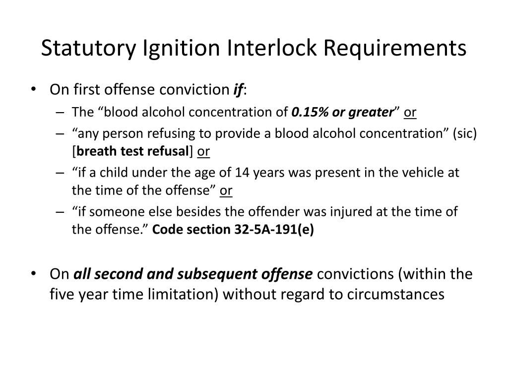 PPT Alabama’s New Ignition Interlock Law Effective September 1, 2012