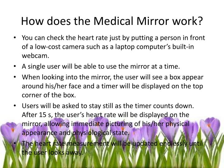 PPT Medical Mirror PowerPoint Presentation ID2406153