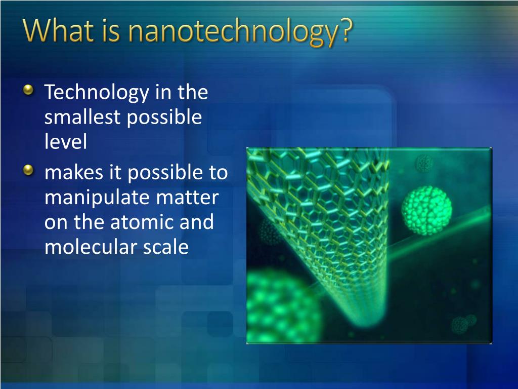 presentation in nanotechnology