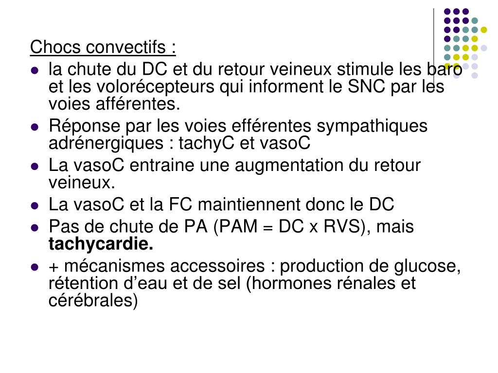 Types de chocs